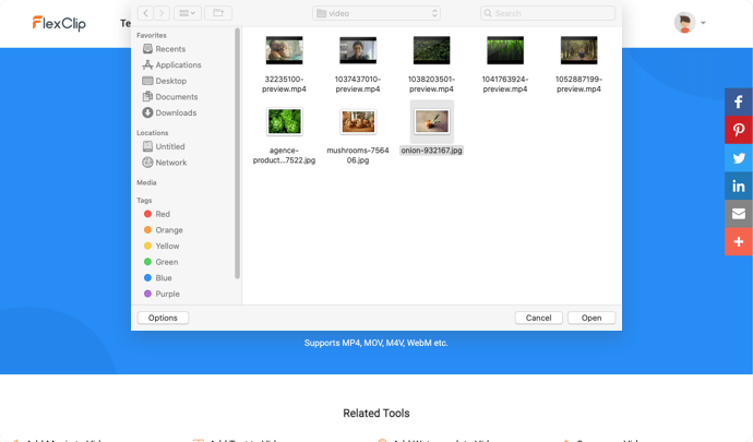 Editor gratuito para juntar vídeos