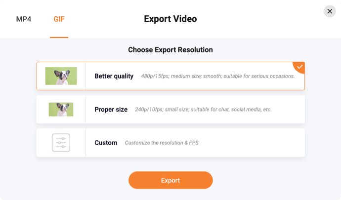 Conversor de vídeo para GIF Divirta seus espectadores em