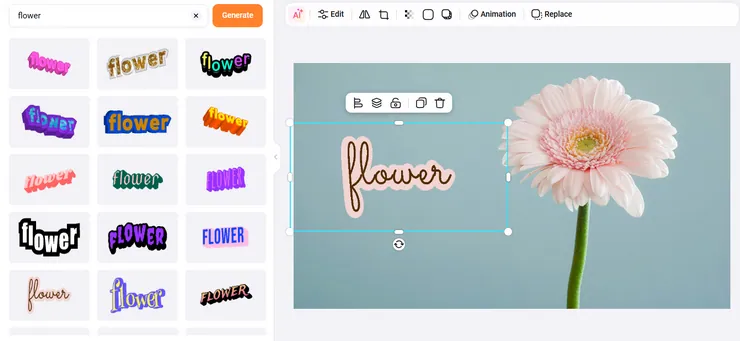 create giphy texts