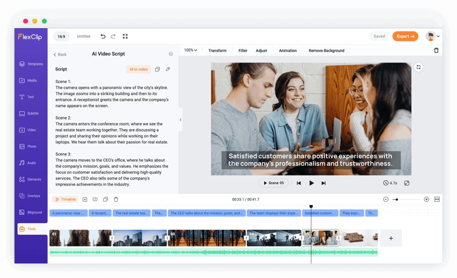 How to generate video scripts using an AI script generator - Animoto