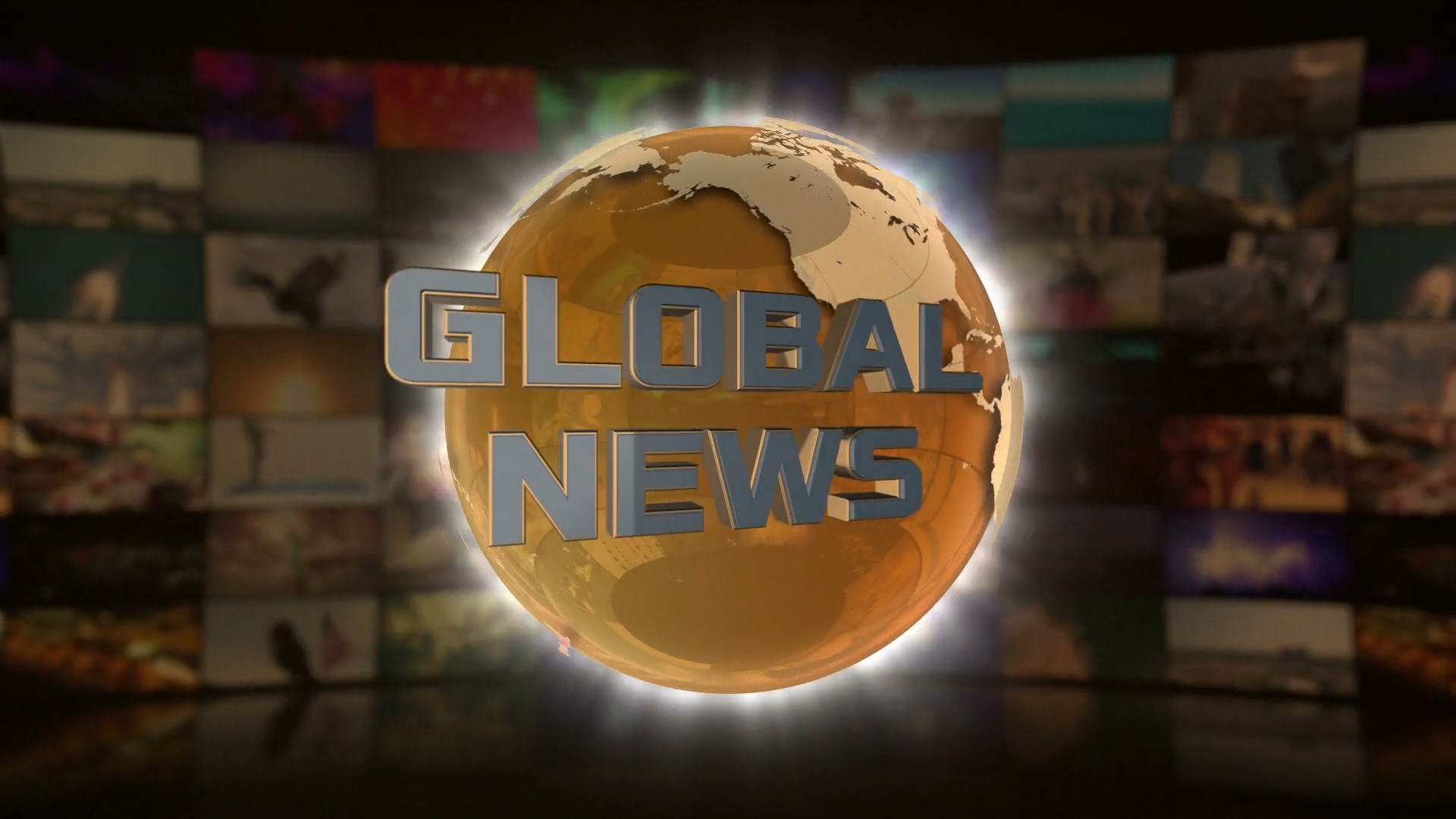 Customizable Tech Business Financial Global Live News Countdown ...