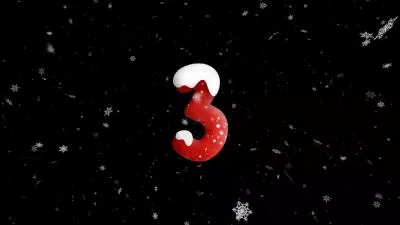 Christmas Jingle Bells Countdown Cut To Beat Rhythm Slideshow