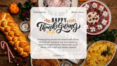 Happy Thanksgiving Day Greeting Wishes Message Post