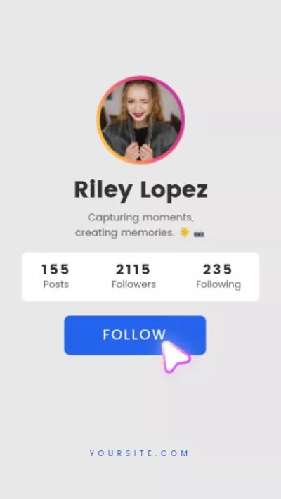 Instagram Showreel Template