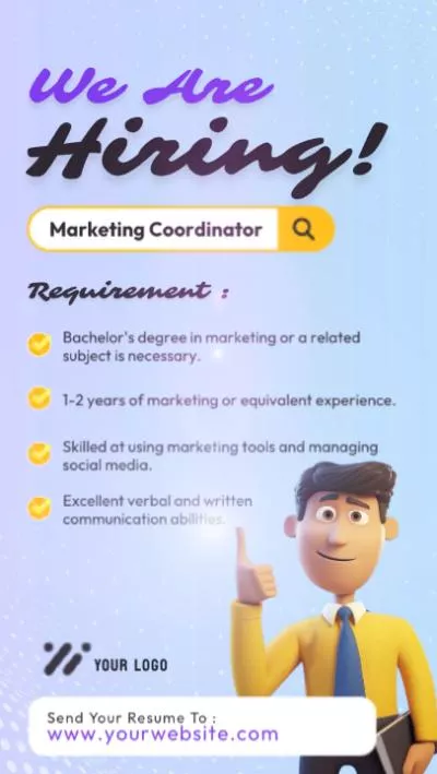 3D Job Hiring