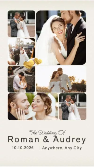 Wedding Collage Slideshow