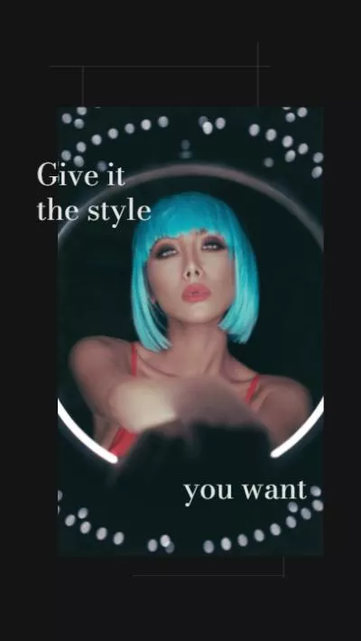 Minimalist Hair Salon Fashion