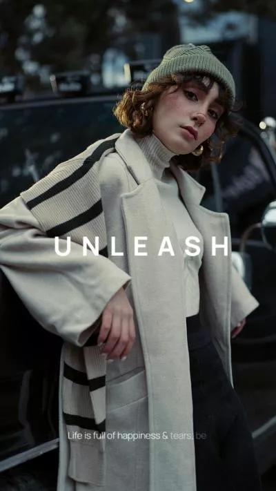 Modern Minimalism Women Fashion Products Ad Promo Slideshow Collage