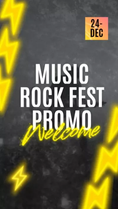 Rock Music Festival Promo Reels