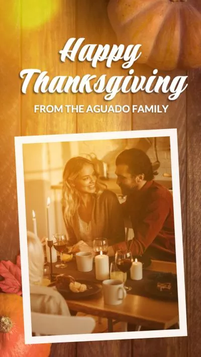 Thanksgiving Collage Slideshow