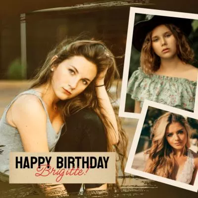 Brush Family Friends Birthday Greetings Memories Photo Slideshow