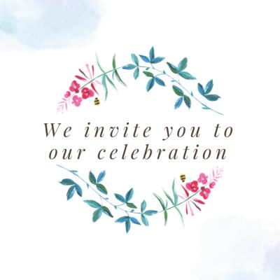 Customizable Engagement Party Invitation Video Template by FlexClip