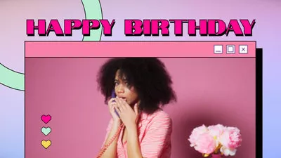 Free Online 21st Birthday Video Maker with Various Templates | FlexClip