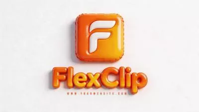 3d Inflatable Balloon Ai Logo Animation Reveal Intro