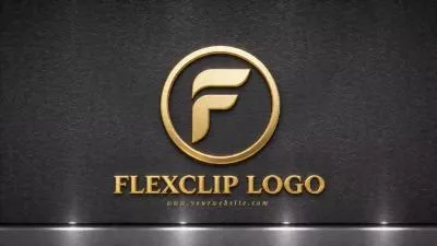 3d Metallic Emblem Ai Logo Animation Reveal Intro