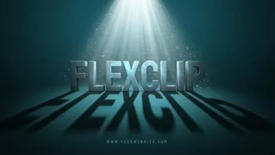 3d Metallic Text Ai Logo Animation Reveal Intro