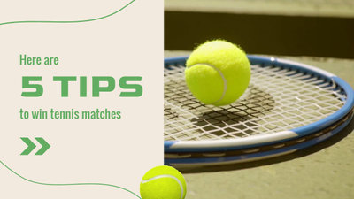 5 Tips to Win a Tennis Match Listicle