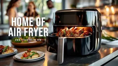 Ai Air Fryer Appliance Business Product Ad Tvc