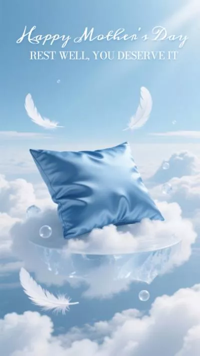 Ai Amazon Bedding Pillow Product Display Ad