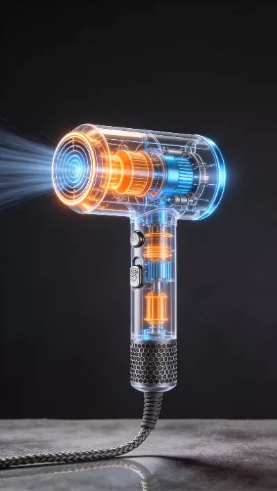 Ai Amazon Hair Dryer Product Business Ad