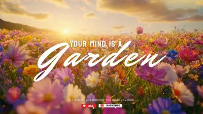  Ai Beautiful Heaven Garden Calm Motivational Quotes Reminder Youtube Intro
