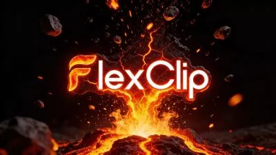 Ai Burning Fire Eruption Business Logo Intro