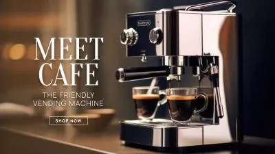 Ai Cafe Machine Product Business Ad Tvc