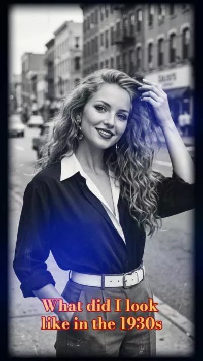 Ai Camera Portrait Photo Back To Old Times Tiktok Social Media