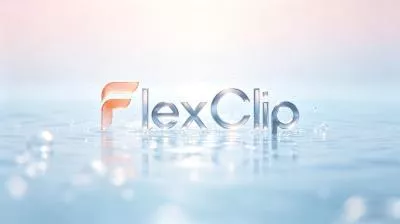 Ai Clean Water Glass Business Logo Intro Reveal