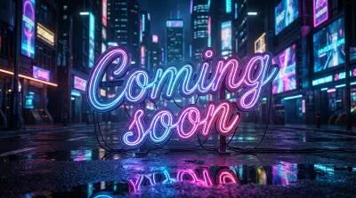 Ai Effects Cyberpunk City Neon Coming Soon Trailer Intro