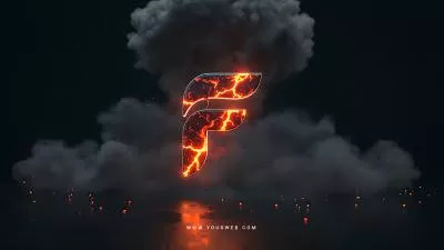 Ai Effects Fire Explosion Simple Logo Reveal Intro