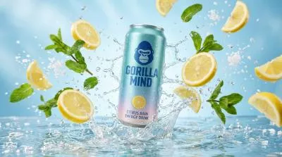 Ai Effects Fresh Lemon Energy Drink Ad Promo
