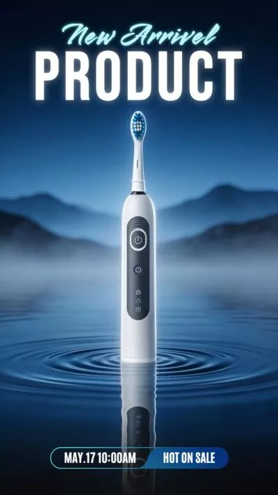Ai Electric Toothbrush Sale Business Product Ad