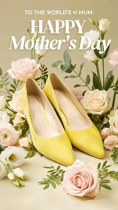 Ai Floral Mothers Day Greeting Business Product Sale