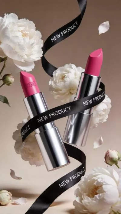 Ai Flower Lipstick Gift Product Ad Promo
