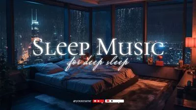 Ai Generated Rain Bed Room Sleep Music White Noise Youtube Channel Intro Outro
