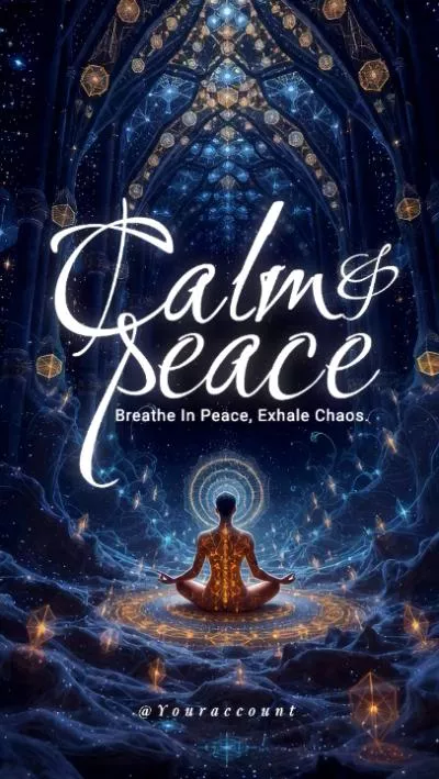 Ai Glitter Particle Meditation Calm Relaxing Social Media Instagram Reels