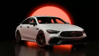 Ai Modern Limousine Car Ad Product Promo