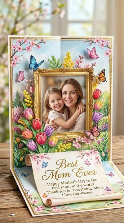 Ai Mothers Day Blessing Holiday Card Family Instagram Story