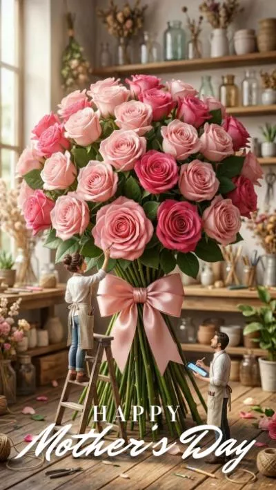 Ai Mothers Day Flower Shop Product Ad