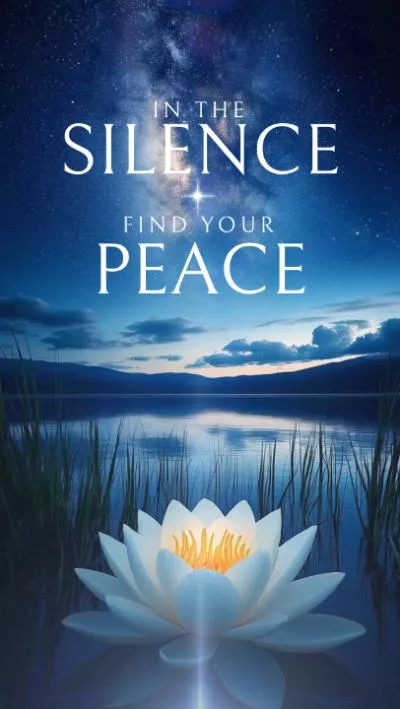 Ai Night Nature Vlog Peace Motivational Quotes Reminder Story