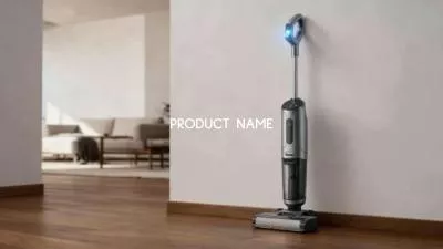 Ai Robot Vacuum Cleaner Appliance Product Ad