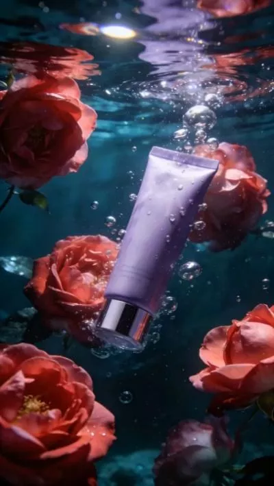 Ai Sea Rose Cosmetic Beauty Product Ad Promo