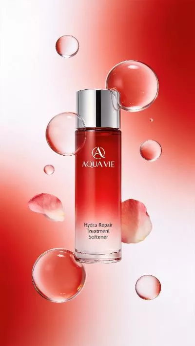 Ai Skincare Bubble Product Display Ad