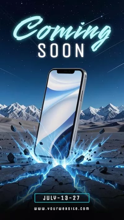 Ai Technology Phone Launch Business Product Ad