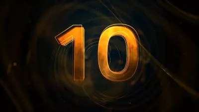 Animated Countdown Welcome 2026 Happy New Year Youtube Intro