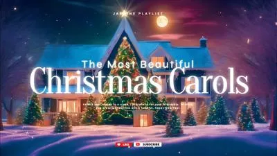  Animated Snowflake Winter Shining Christmas Song Carols Music Youtube Intro