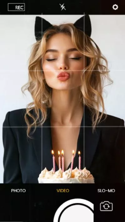 Anime Ai Generated Polaroid Happy Birthday Greeting Instagram Reel