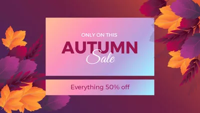 Autumn Celebration Sale