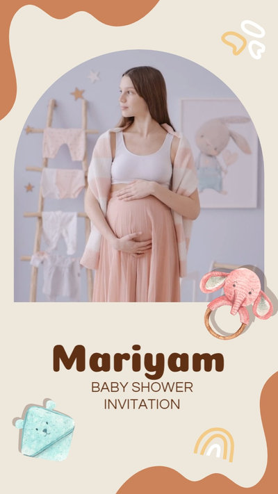 Baby Shower Marron